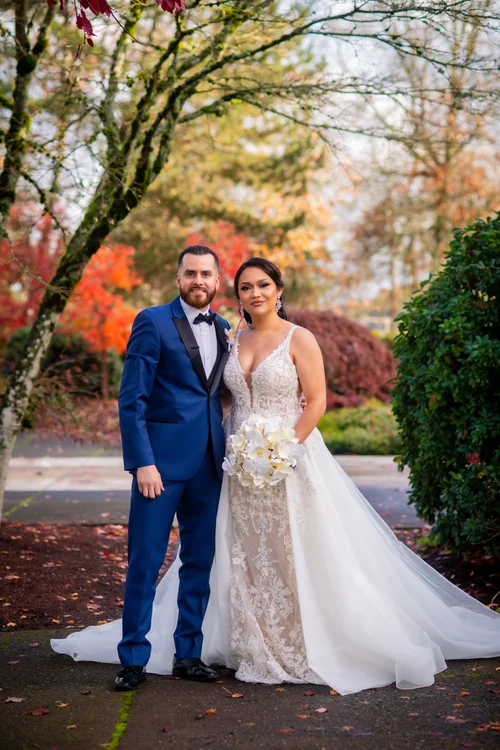 Wedding couple portrait session
